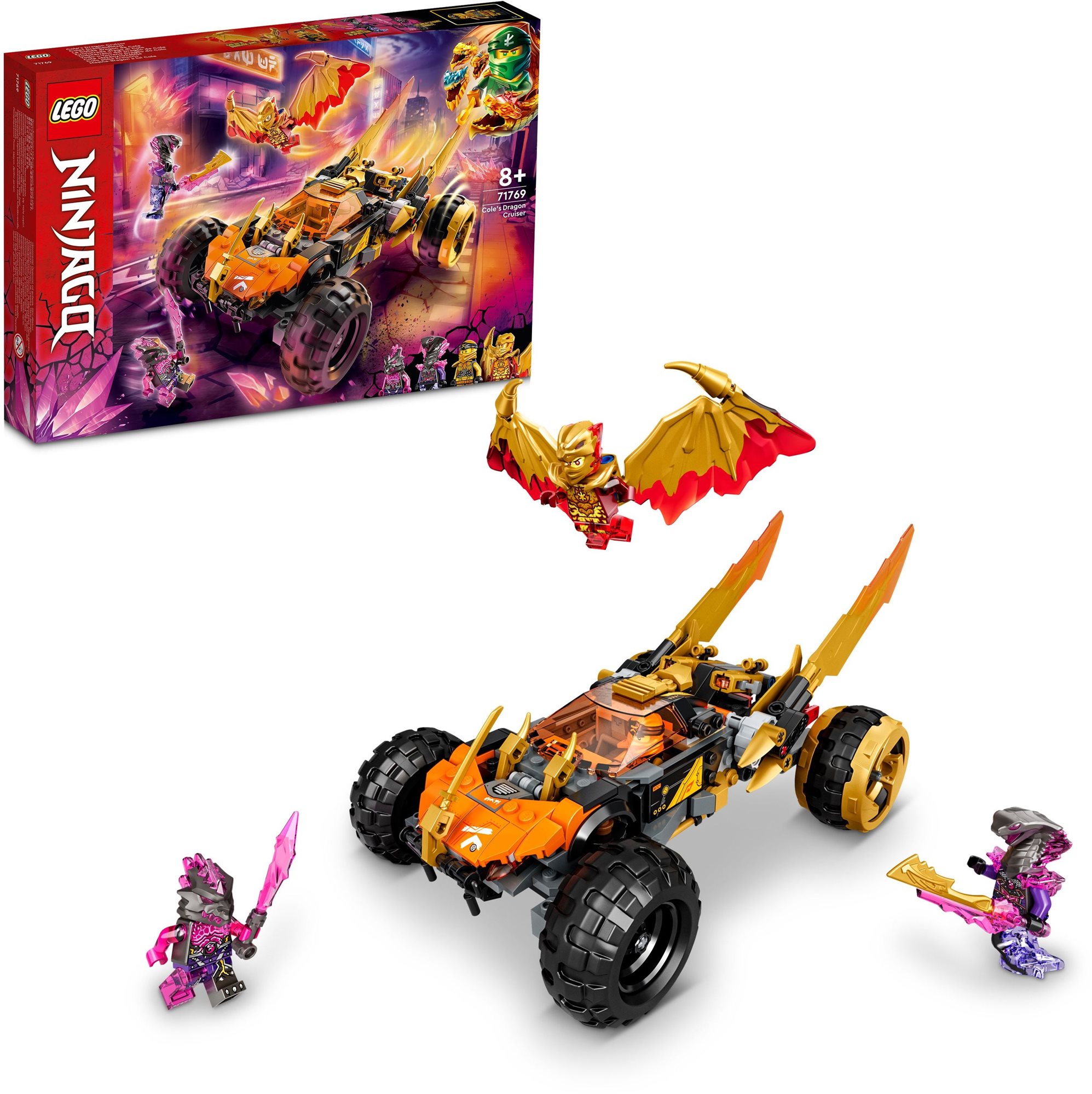 LEGO LEGO® NINJAGO® 71769 Cole sárkánycirkálója
