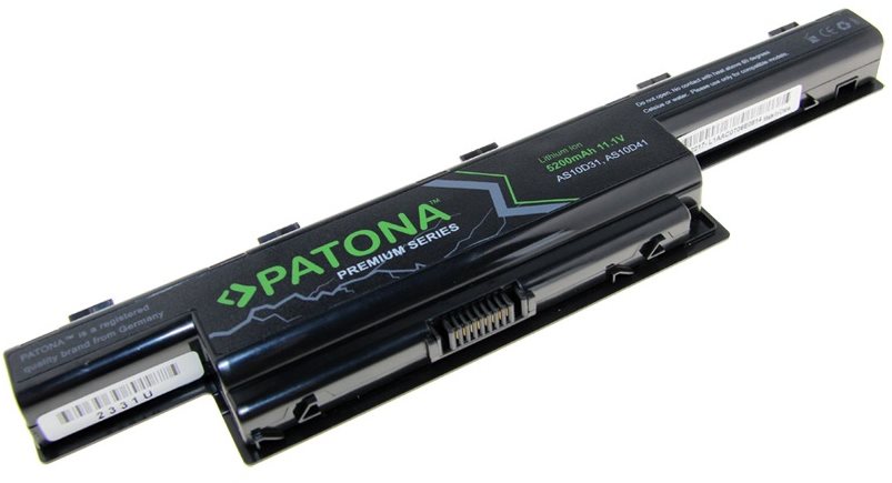 Laptop-akkumulátor PATONA ACER AS10D31-hez 5200 mAh Li-Ion 11