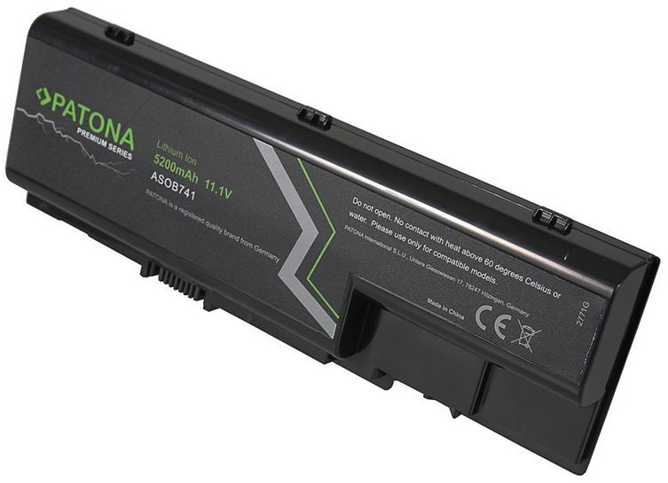 Laptop-akkumulátor PATONA ACER ASPIRE 5310-hez 5200mAh Li-Ion 11.1V PREMIUM
