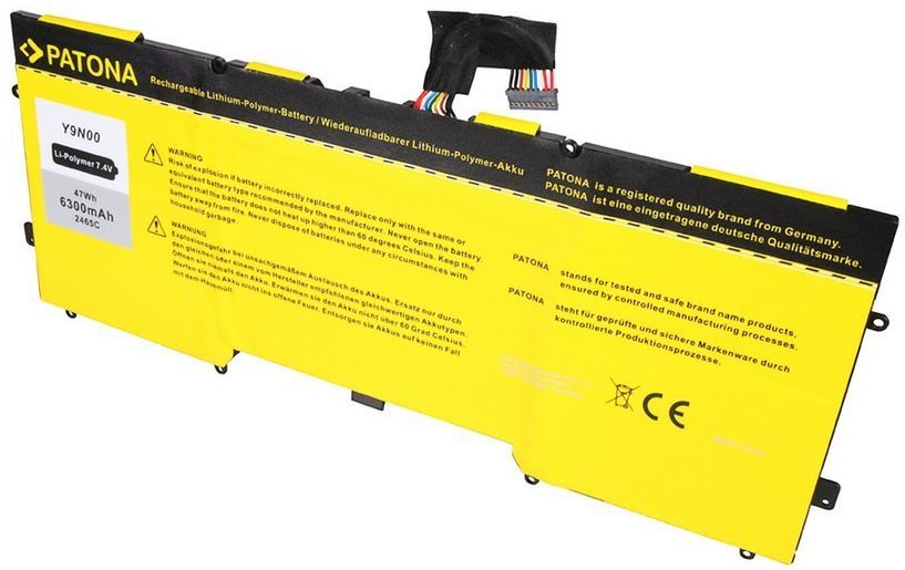Laptop-akkumulátor PATONA DELL XPS 13 6300mAh Li-pol 7