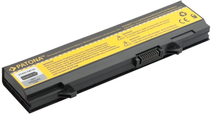 Laptop-akkumulátor PATONA a DELL LATITUDE E5400/E5500 laptophoz 4400 mAh Li-Ion 11.1 V