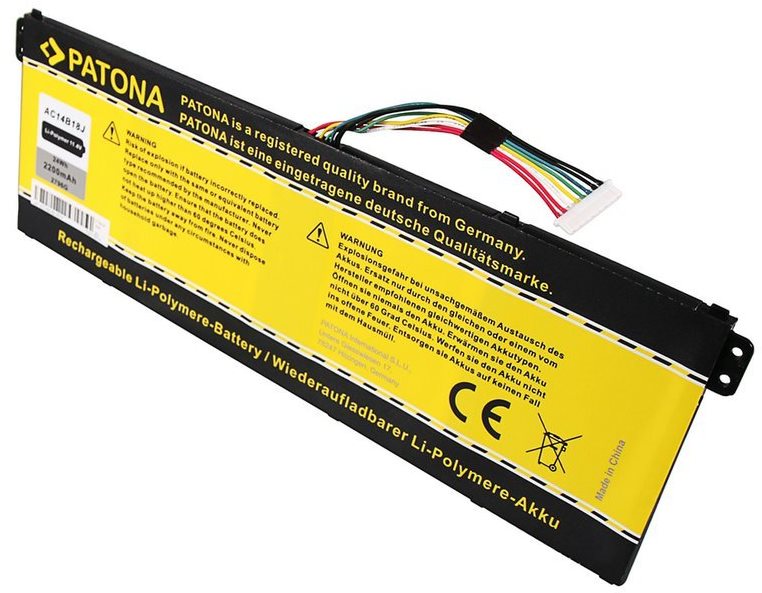Laptop-akkumulátor PATONA akku ACER Aspire E2-111-hez 2200mAh Li-Pol 11.4V