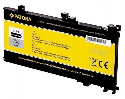 Laptop-akkumulátor Patona a HP Omen 15 AX200 3000mAh Li-Pol 15