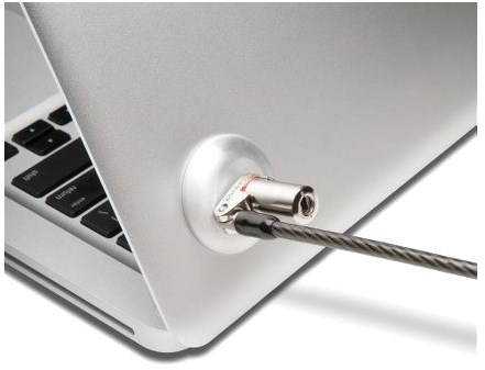 Laptopzár Kensington biztonsági csatlakozó adapter készlet