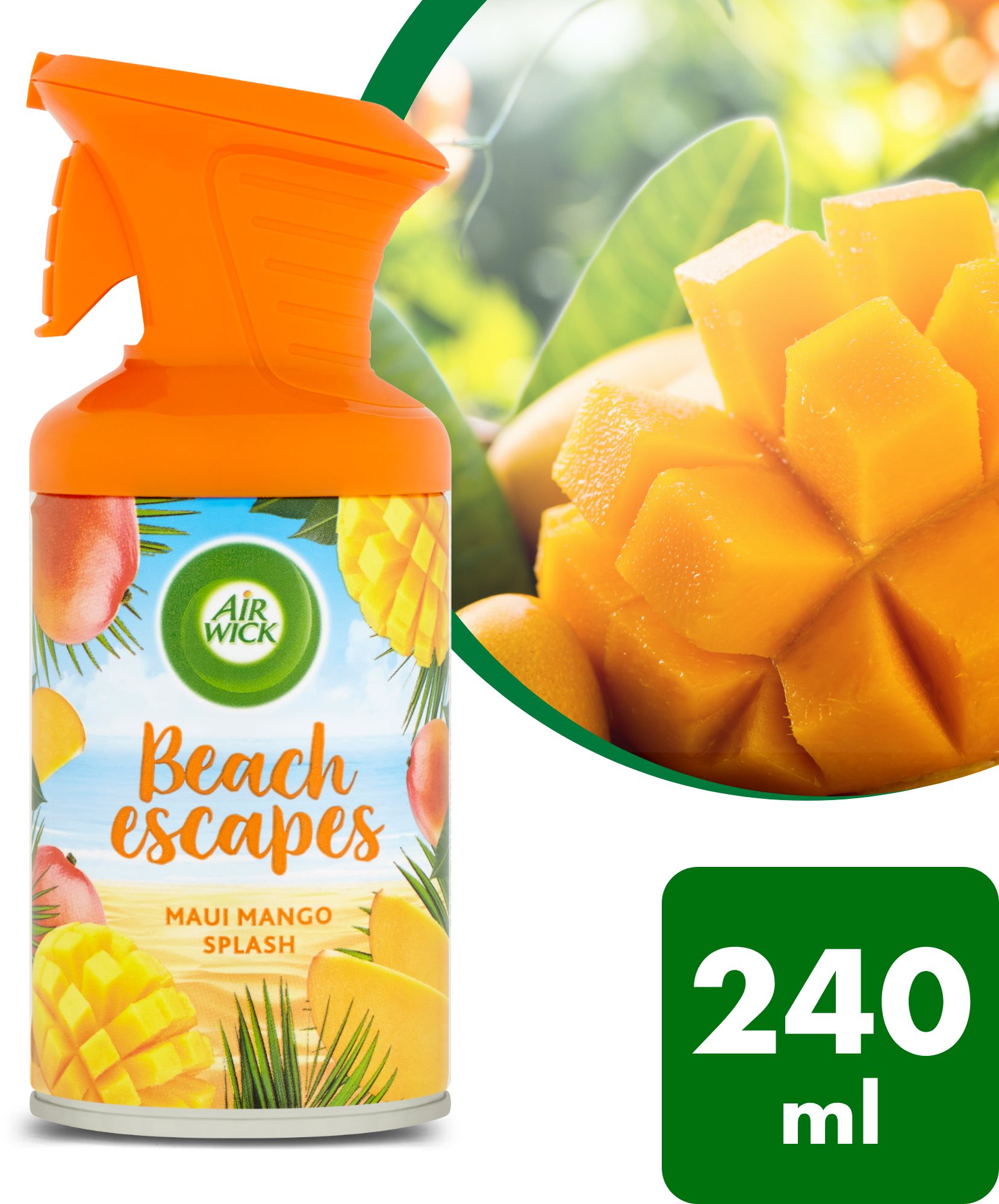 Légfrissítő AIR WICK Spray - Maui mangó csobbanás