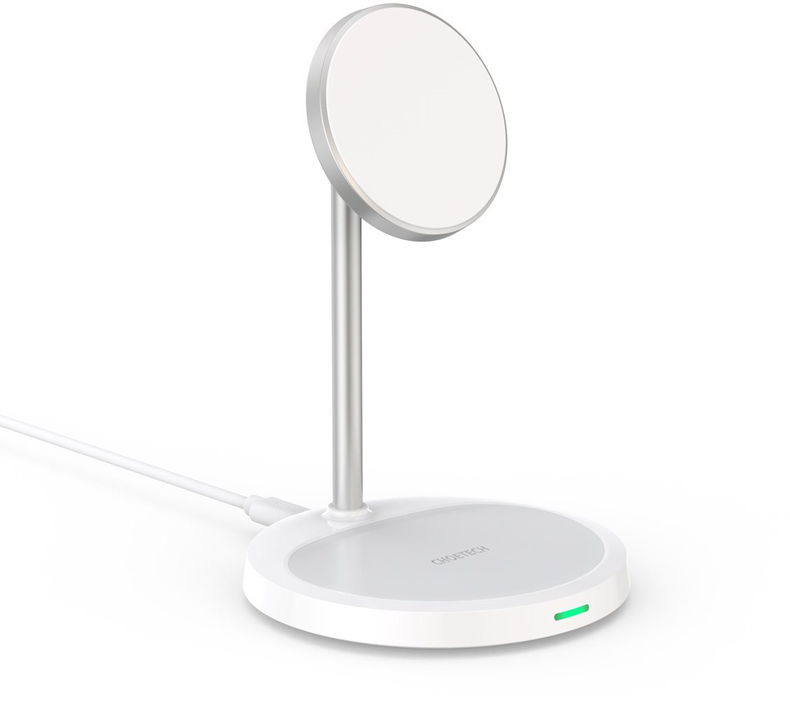 MagSafe vezeték nélküli töltő ChoeTech 2 in 1 Magsafe 15 W Wireless Charger Holder