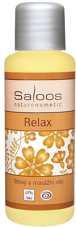 Masszázsolaj SALOOS Bio Test- és masszázsolaj Relax 50 ml