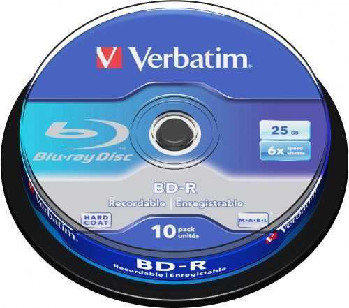 Média VERBATIM BD-R SL 25GB