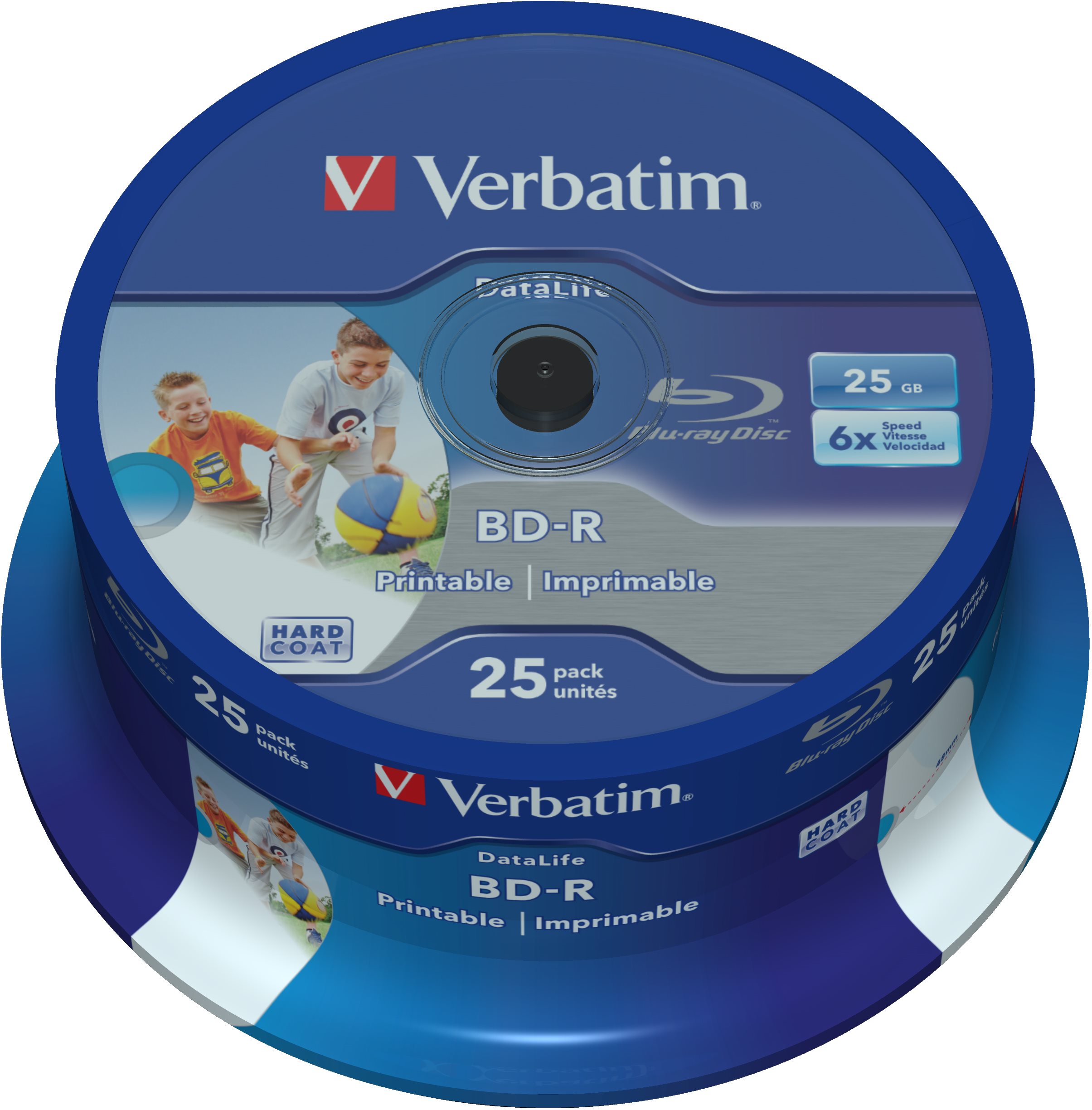 Média VERBATIM BD-R SL DataLife 25GB