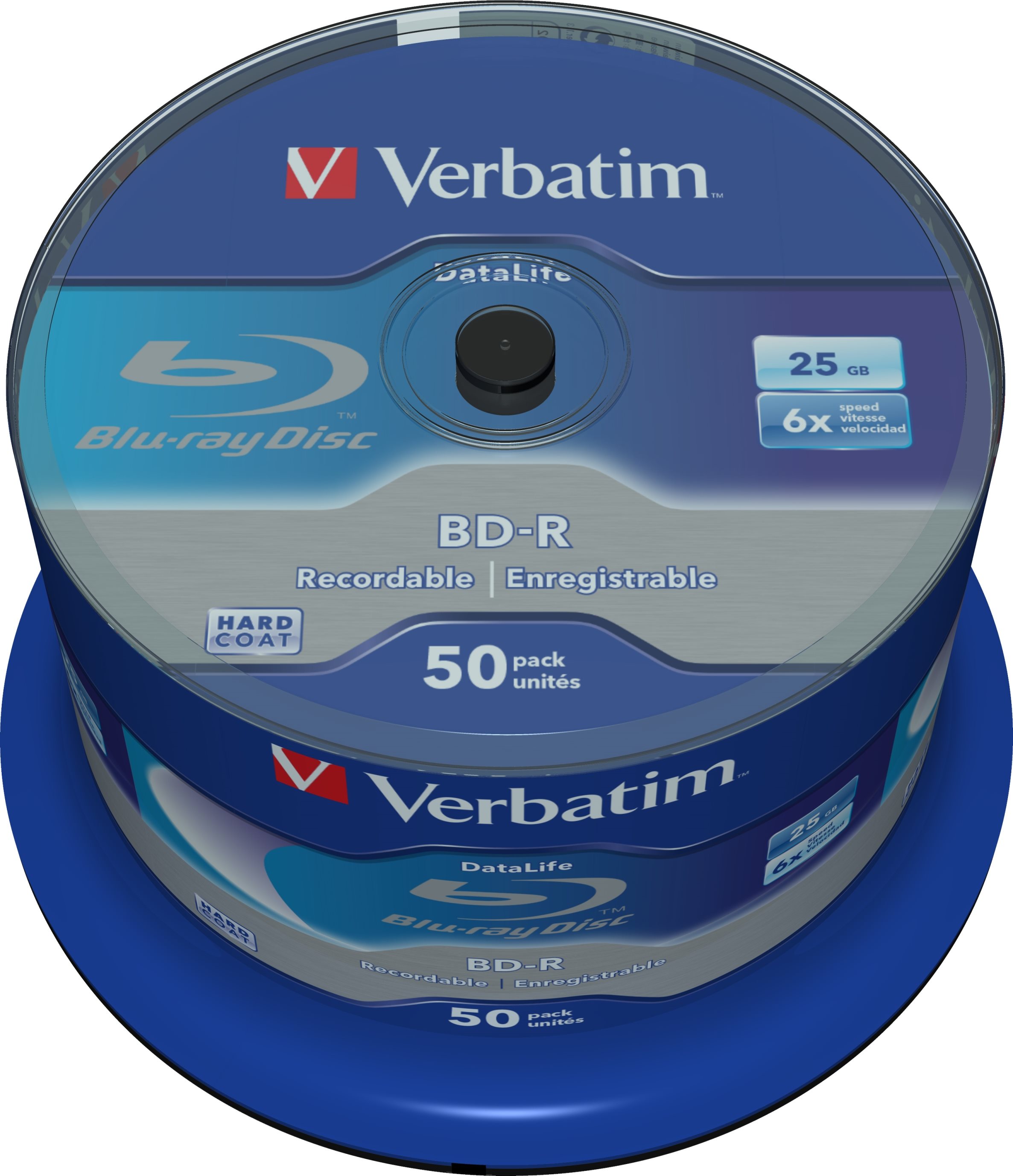 Média VERBATIM BD-R SL DataLife 25GB