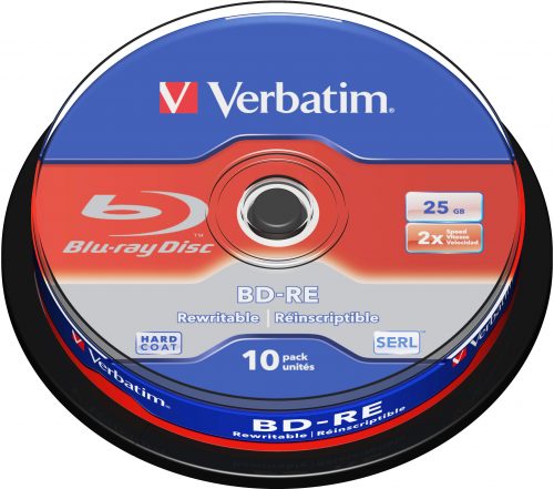 Média VERBATIM BD-RE SL 25GB