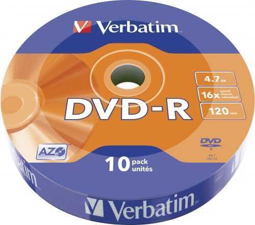 Média VERBATIM DVD-R AZO 4