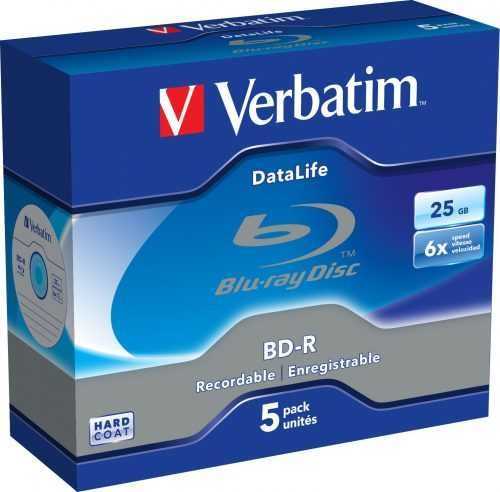 Média Verbatim BD-R Datalife 25GB 6x