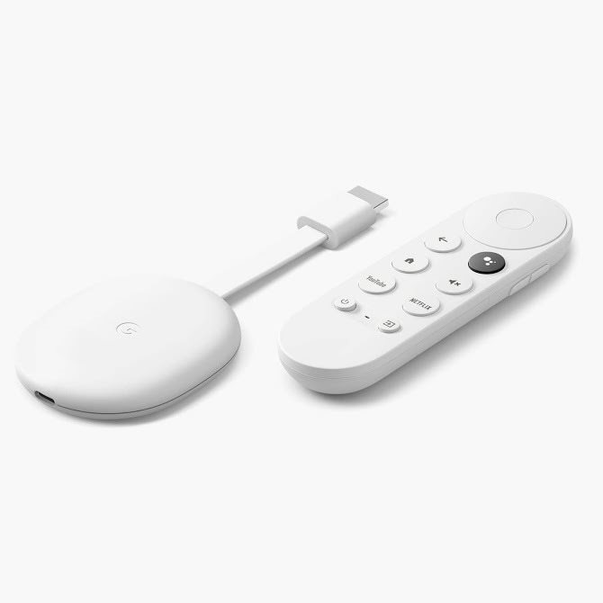 Médialejátszó Google Chromecast Google TV - adapter nélkül