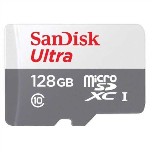 Memóriakártya SanDisk microSDXC Ultra Lite 128GB + SD adapter