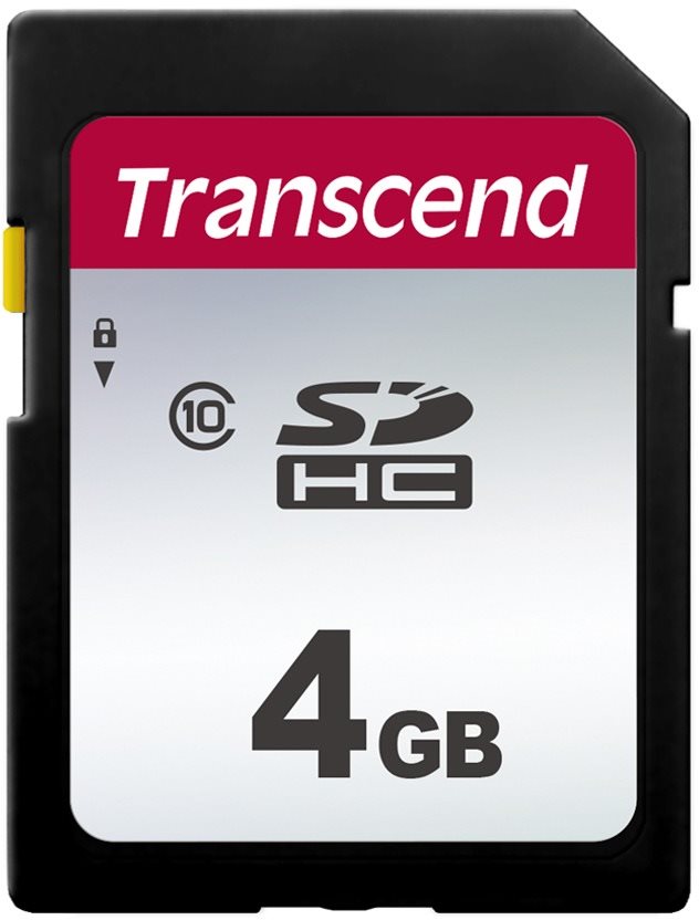 Memóriakártya Transcend SDHC 300S 4 GB