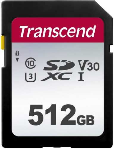 Memóriakártya Transcend SDXC 300S 512GB