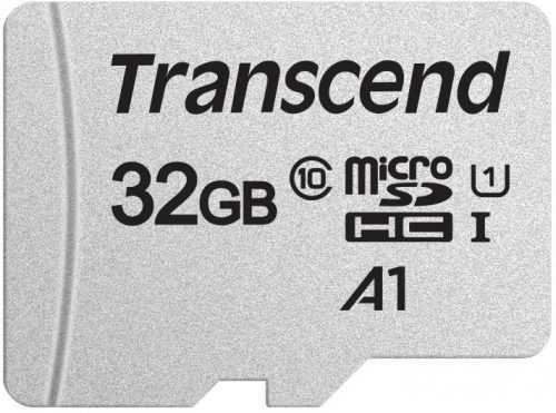Memóriakártya Transcend microSDHC 300S 32 GB + SD adapter