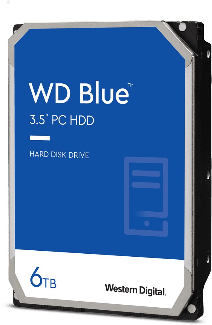 Merevlemez WD Blue 6TB