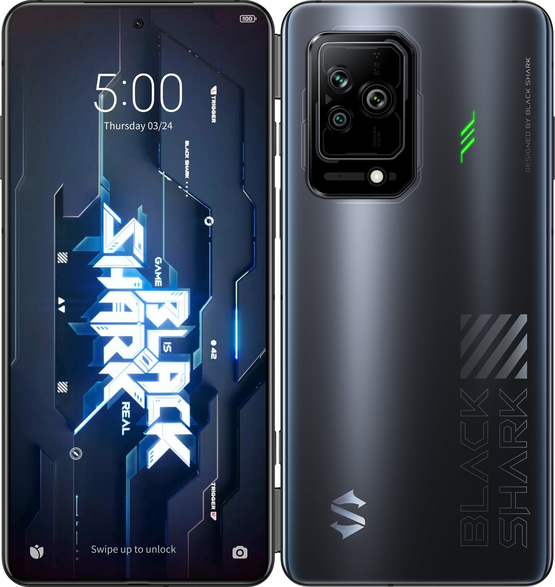 Mobiltelefon Black Shark 5 5G 8GB/128GB fekete