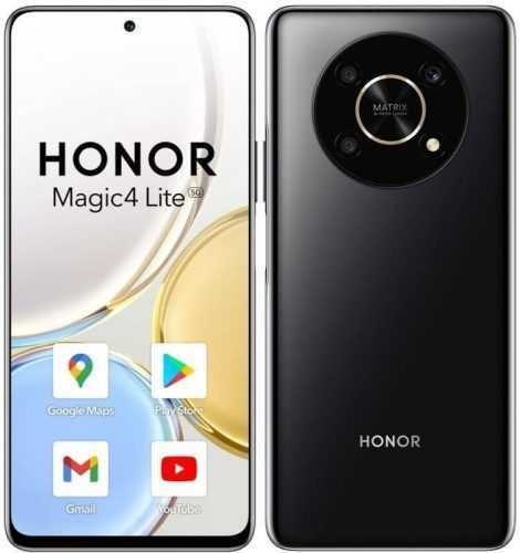 Mobiltelefon Honor Magic4 lite 5G 128GB fekete