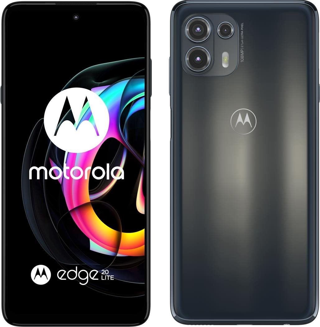 Mobiltelefon Motorola EDGE 20 Lite 128 GB szürke