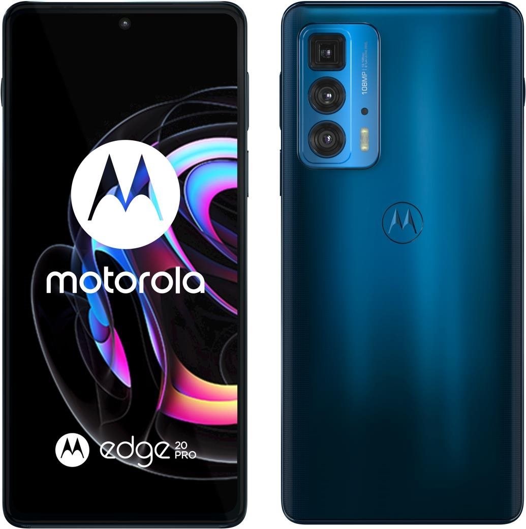Mobiltelefon Motorola EDGE 20 Pro 256GB türkizkék