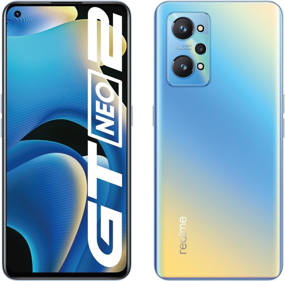 Mobiltelefon Realme GT Neo 2 5G DualSIM 128GB kék