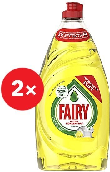 Mosogatószer FAIRY Handspülmittel Zitrone 2× 800 ml