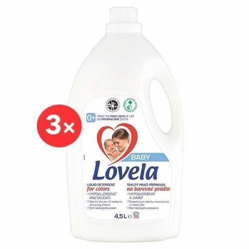 Mosógél LOVELA Baby színes ruhákhoz 3×4