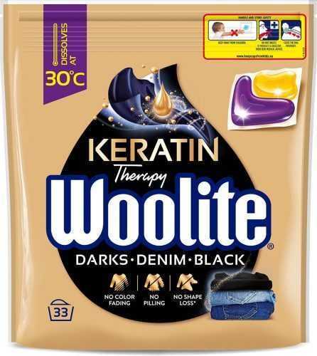 Mosókapszula WOOLITE Black Darks Denim keratinnal 33 db