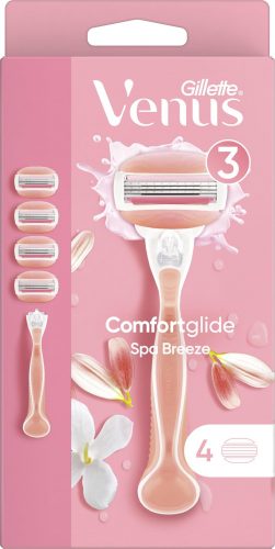 Női borotva GILLETTE Venus ComfortGlide Spa Breeze + 4 db fej