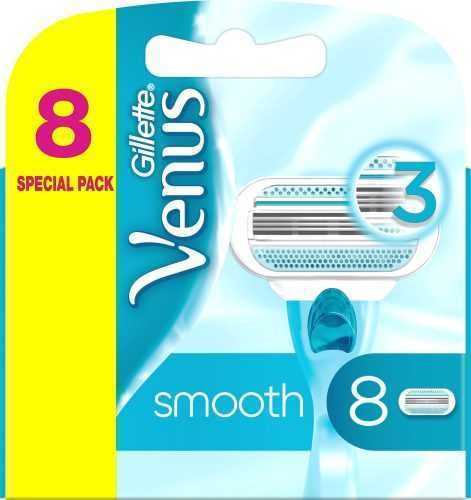 Női borotvabetét GILLETTE Venus Smooth Classic 8 db