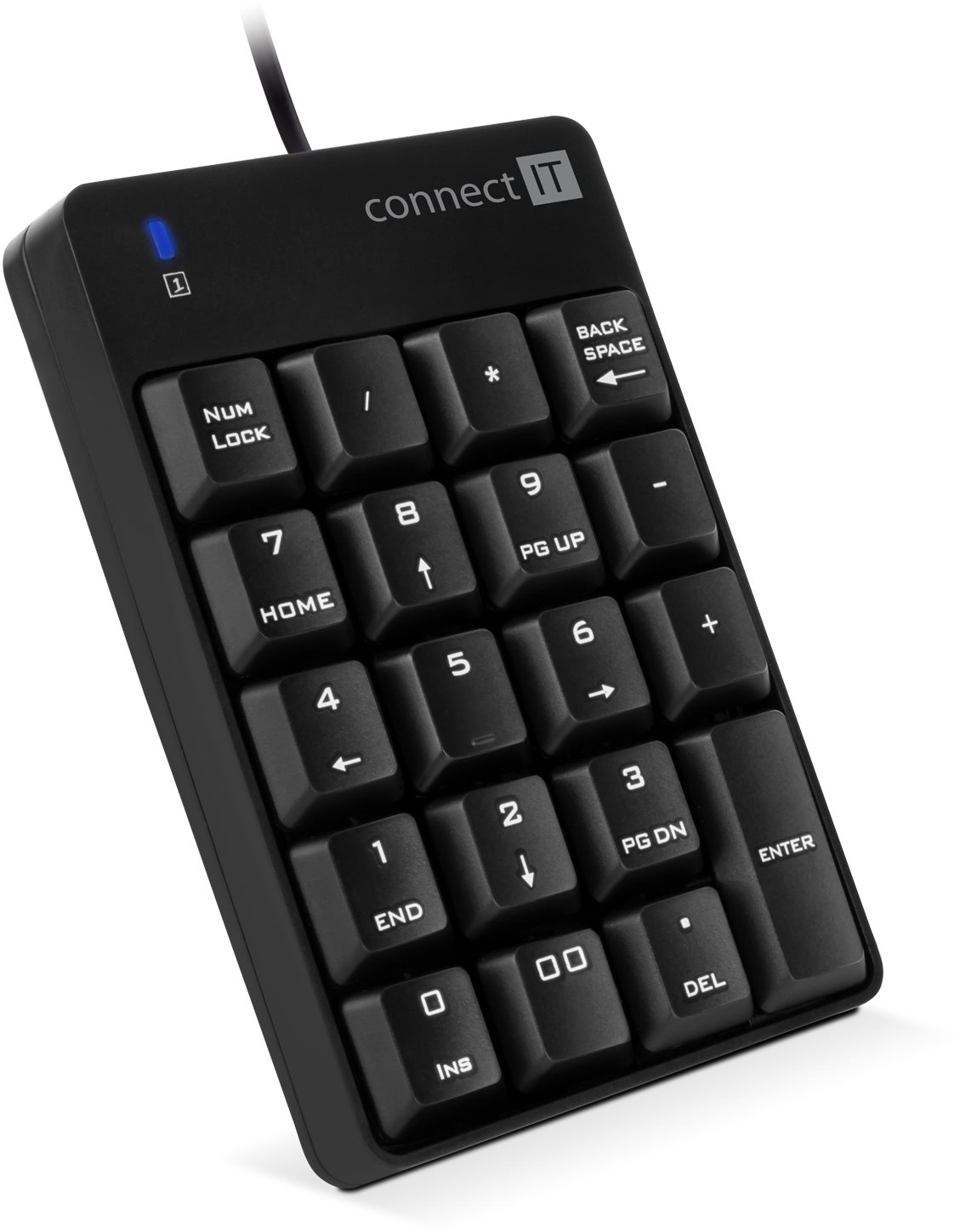 Numerikus billentyűzet CONNECT IT NumCALC CKB-0060-BK