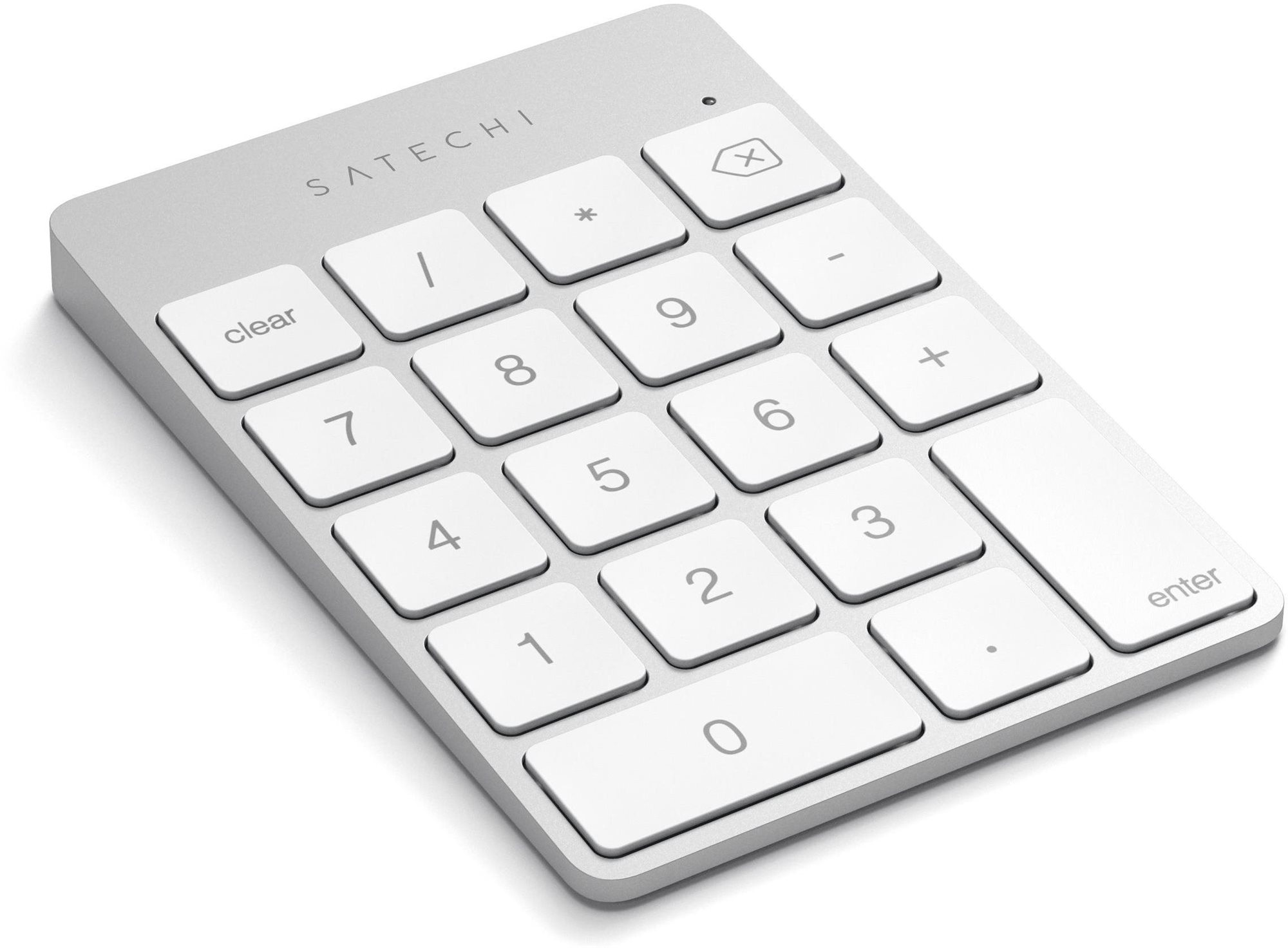 Numerikus billentyűzet Satechi Aluminum Slim Wireless Keypad - Silver