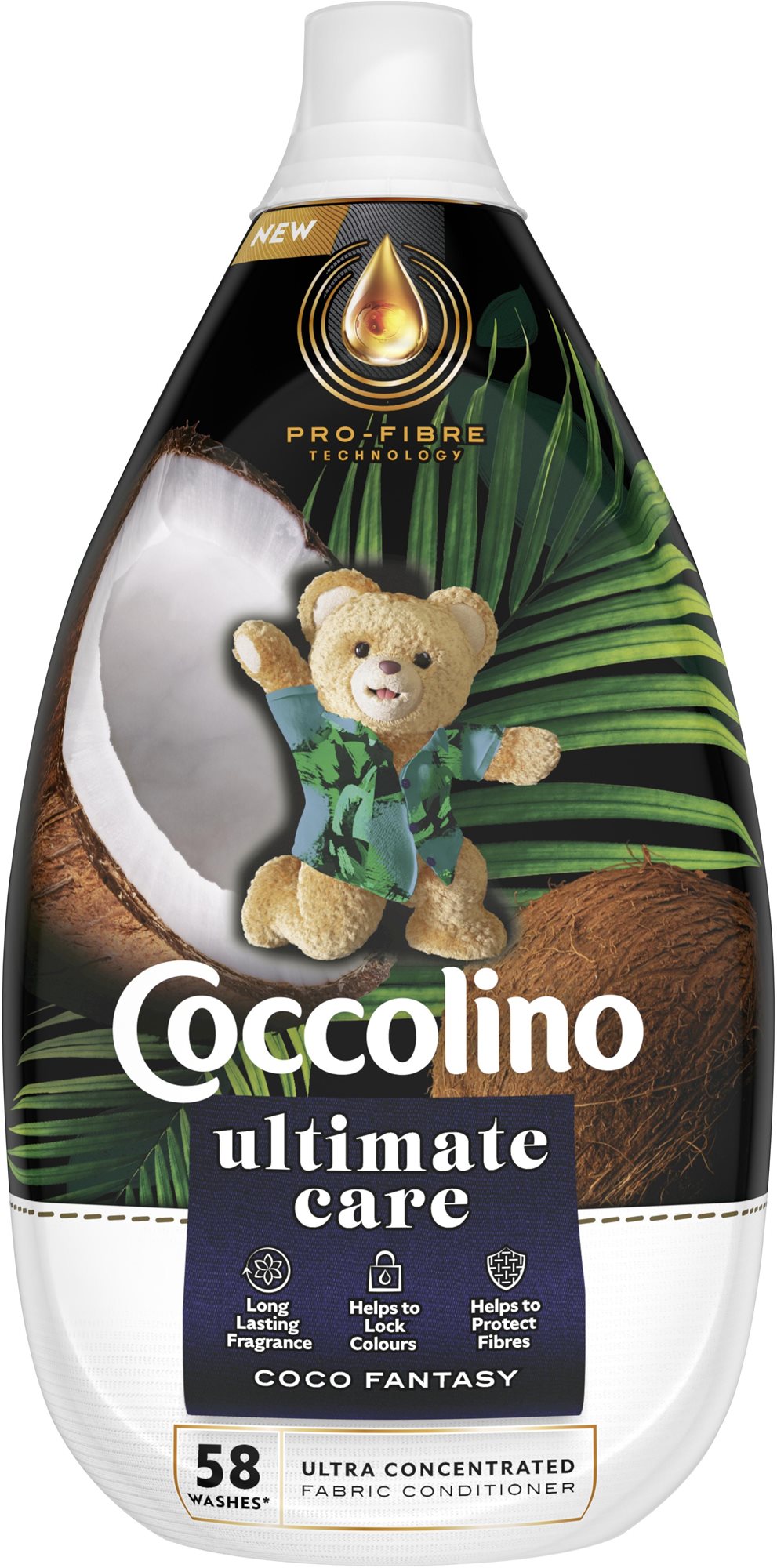 Öblítő COCCOLINO Coco Fantasy 870 ml (58 mosás)