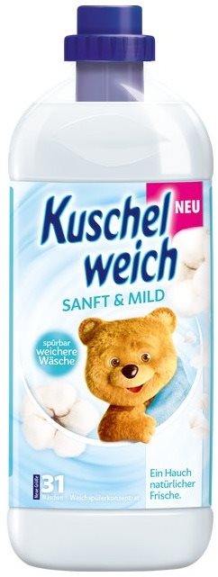 Öblítő KUSCHELWEICH Sanft & Mild 1 l (33 mosás)