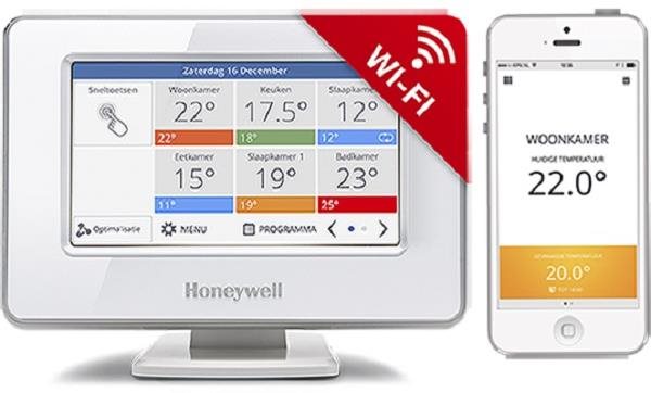 Okos termosztát Honeywell EvoTouch-WiFi THR99C3100