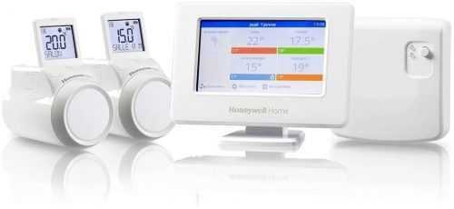 Okos termosztát Honeywell Evohome Starter Set 2 Kazán CZ THR99C3112