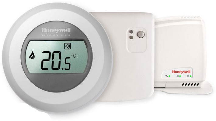 Okos termosztát Honeywell termosztát Evohome Round relé modul + + Gateway