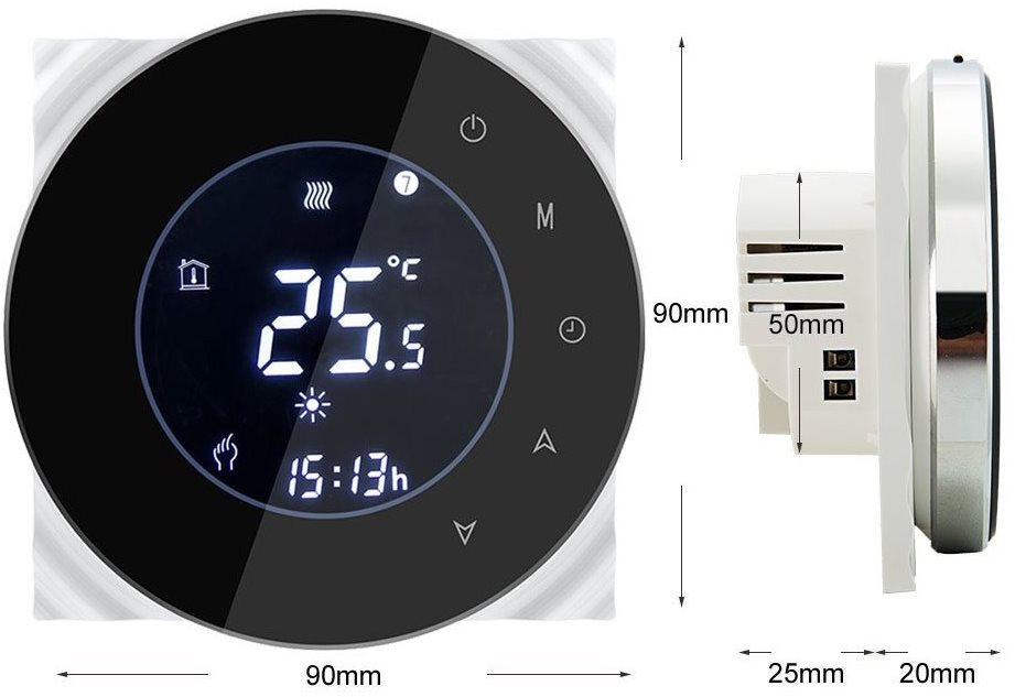 Okos termosztát iQtech SmartLife GBLW-B