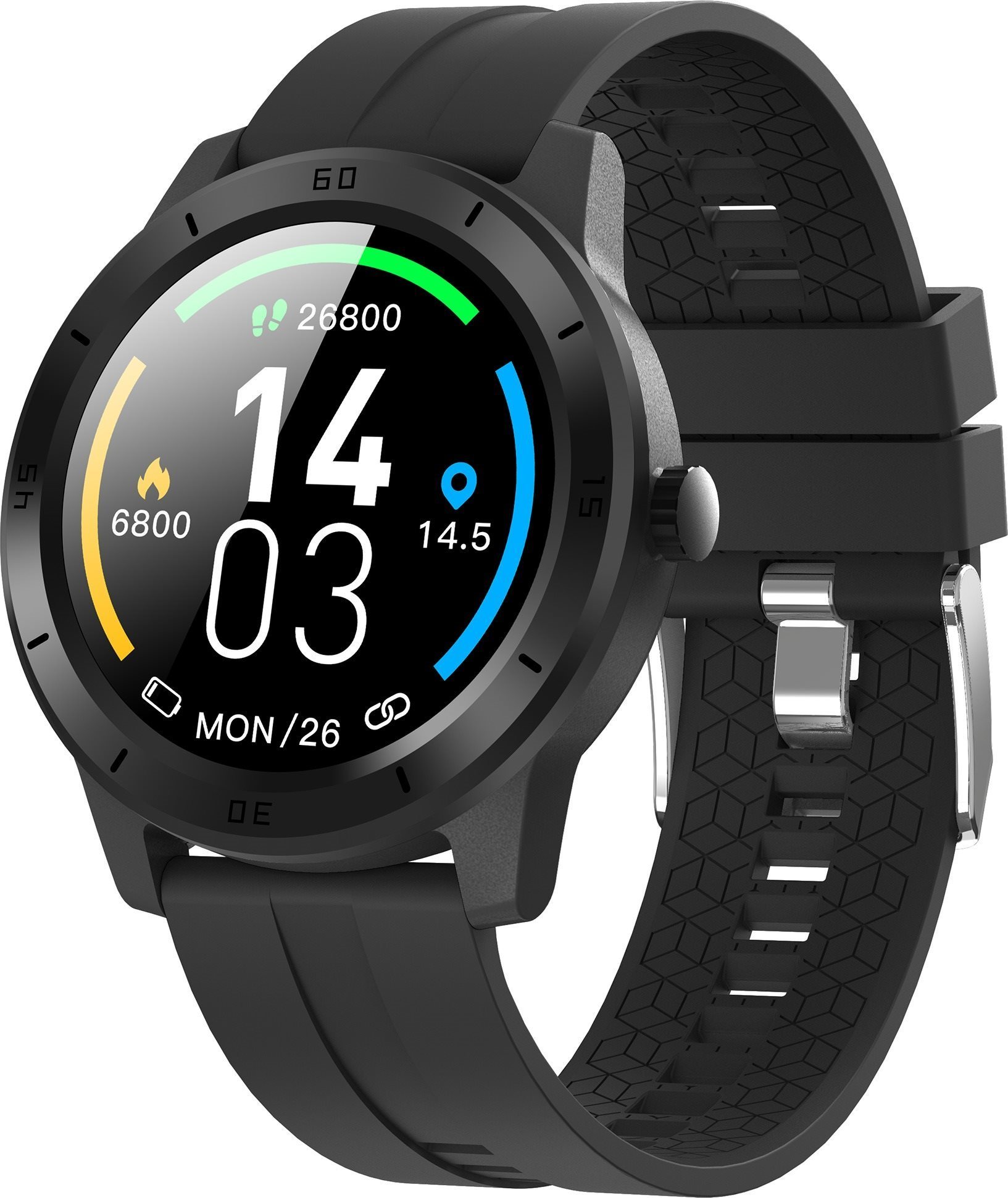 Okosóra Smart Watch DBT-GSW10 fekete