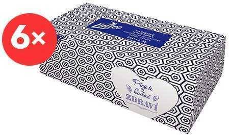 Papírzsebkendő LINTEO Box (6× 200 db)