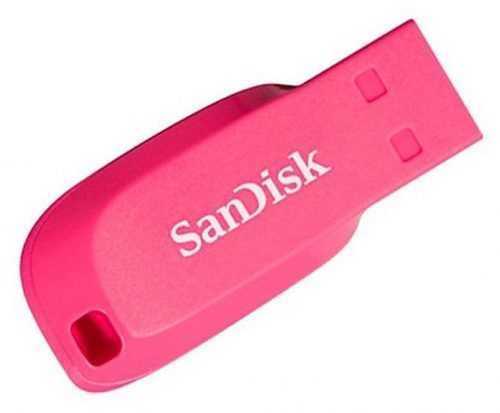 Pendrive SanDisk Cruzer Blade 64 GB - electric pink