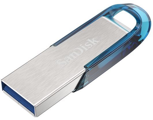 Pendrive SanDisk Ultra Flair 64 GB - tropical blue