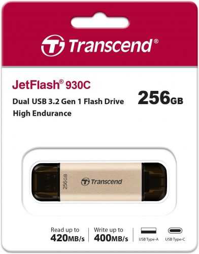 Pendrive Transcend Speed Drive JF930C 256GB