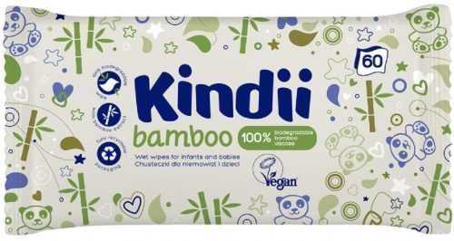 Popsitörlő KINDII Bamboo Nedves törlőkendő gyerekeknek 60 db