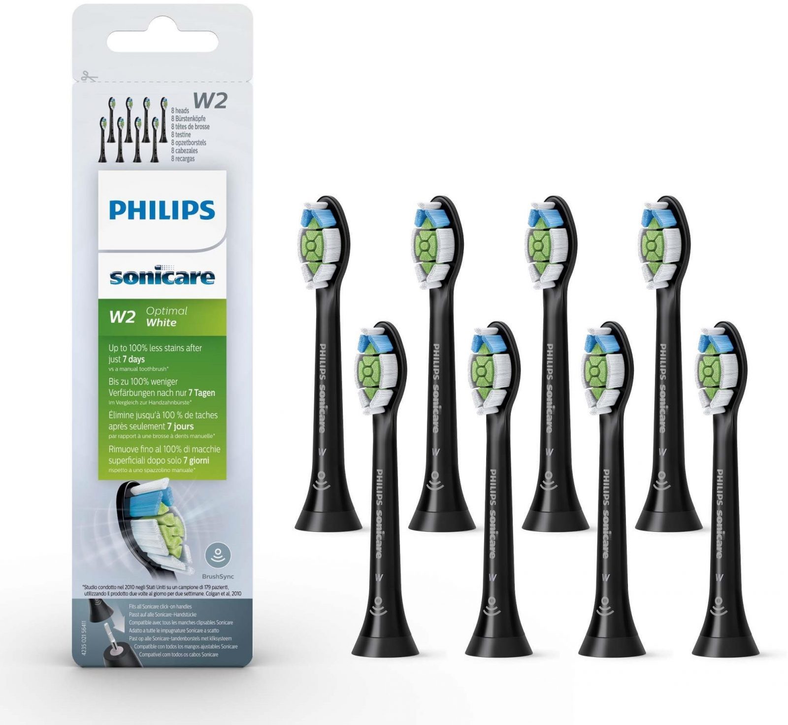 Pótfej Philips Sonicare Optimal White HX6068/13 Standard méretű fej