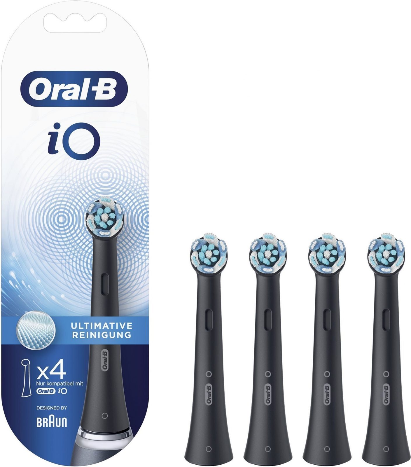 Pótfej elektromos fogkeféhez Oral-B iO Ultimate Clean Black