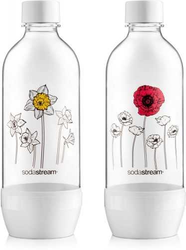Pótpalack SodaStream JET 2 x 1 l palack téli virágok